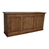 Armoire d'apothicaire / comptoir de magasin rustique en pin allemand vintage, années 1930