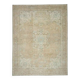 1970s Vintage Persian Handmade Wool Cotton Orange Area Rug 306X381