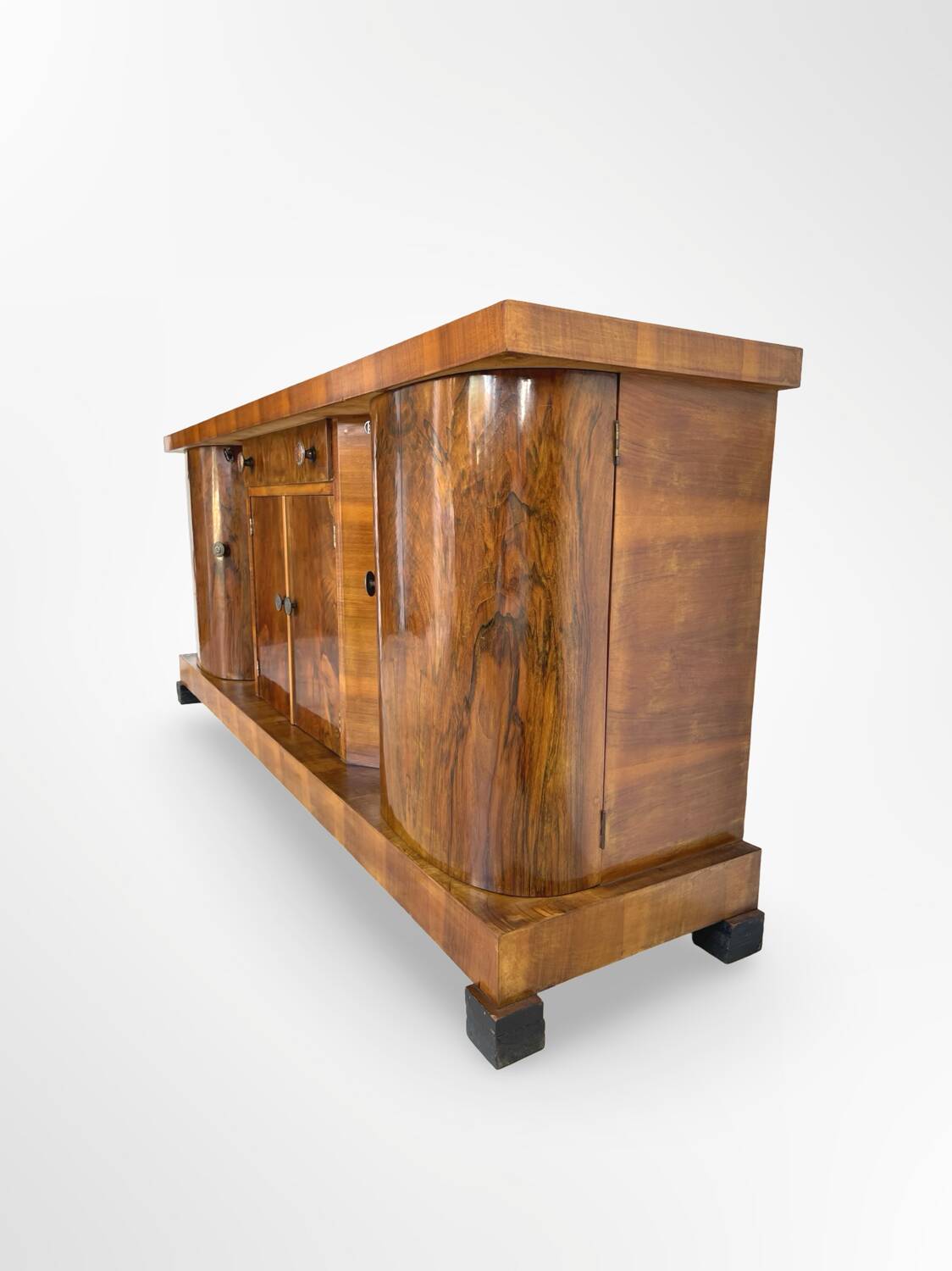 Impressionnant buffet Art déco italien des années 1930/1940