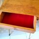 Bedside table in the style of Jacques Hitier, 1960s.