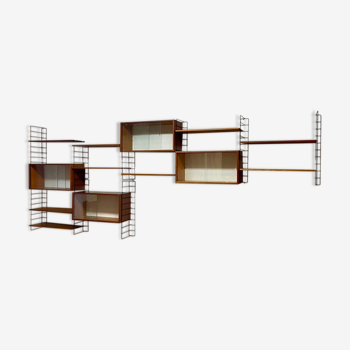 Modular bookcase vintage String 1960