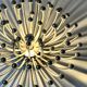 Lampe Pistillo, applique ou plafonnier en chrome Valenti Luce, design 1970