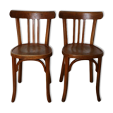 2 baumann chairs classic medium beech