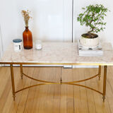Table low 60s marble neoclassical style