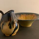 Ceramic pitcher, FPP Vallauris, 1960