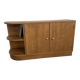 Meuble bas enfilade vintage art déco bois massif