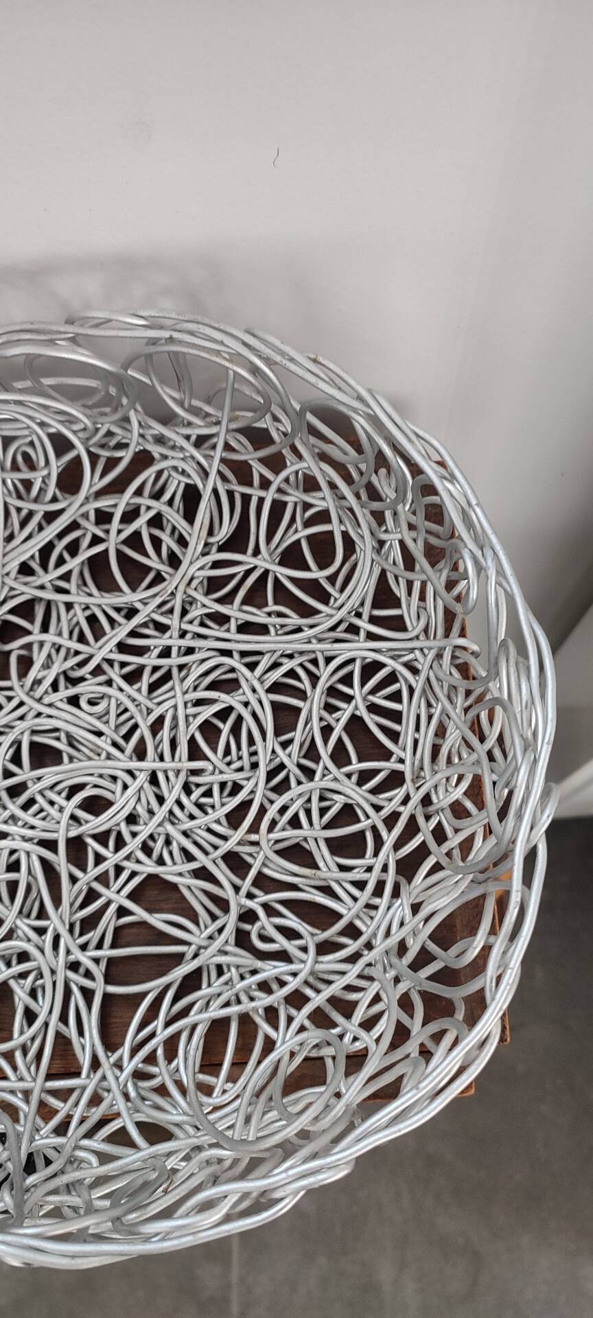 Corbeille coupe design Alessi "Blow Up" Fratelli Campana signée