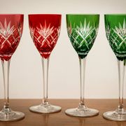 Vintage wine glasses, 1950s, set of 4