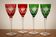 Vintage wine glasses, 1950s, set of 4