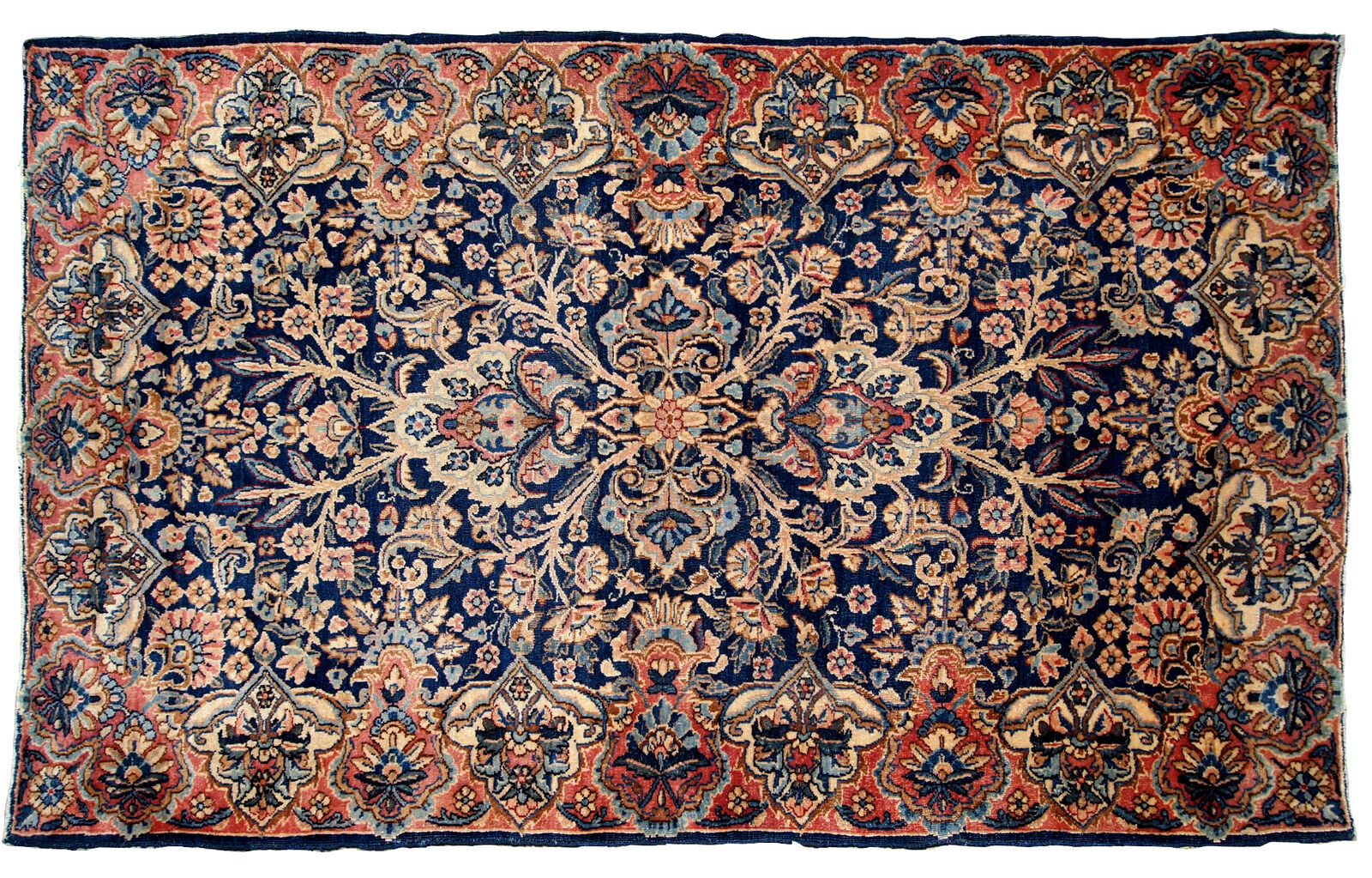 Former carpet persian kerman done hand 94x158cm, 1920