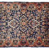 Tapis ancien persan kerman fait main 94x158cm, 1920