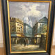 Oil on canvas signed Burnett, Paris