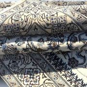 Persian Oriental Carpet NAÏN Wool and Silk: 3.20 X 2.10 Metres "Sardje Gallery"