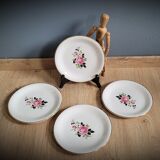 Set 4 assiettes desser Marylise Amandinoise