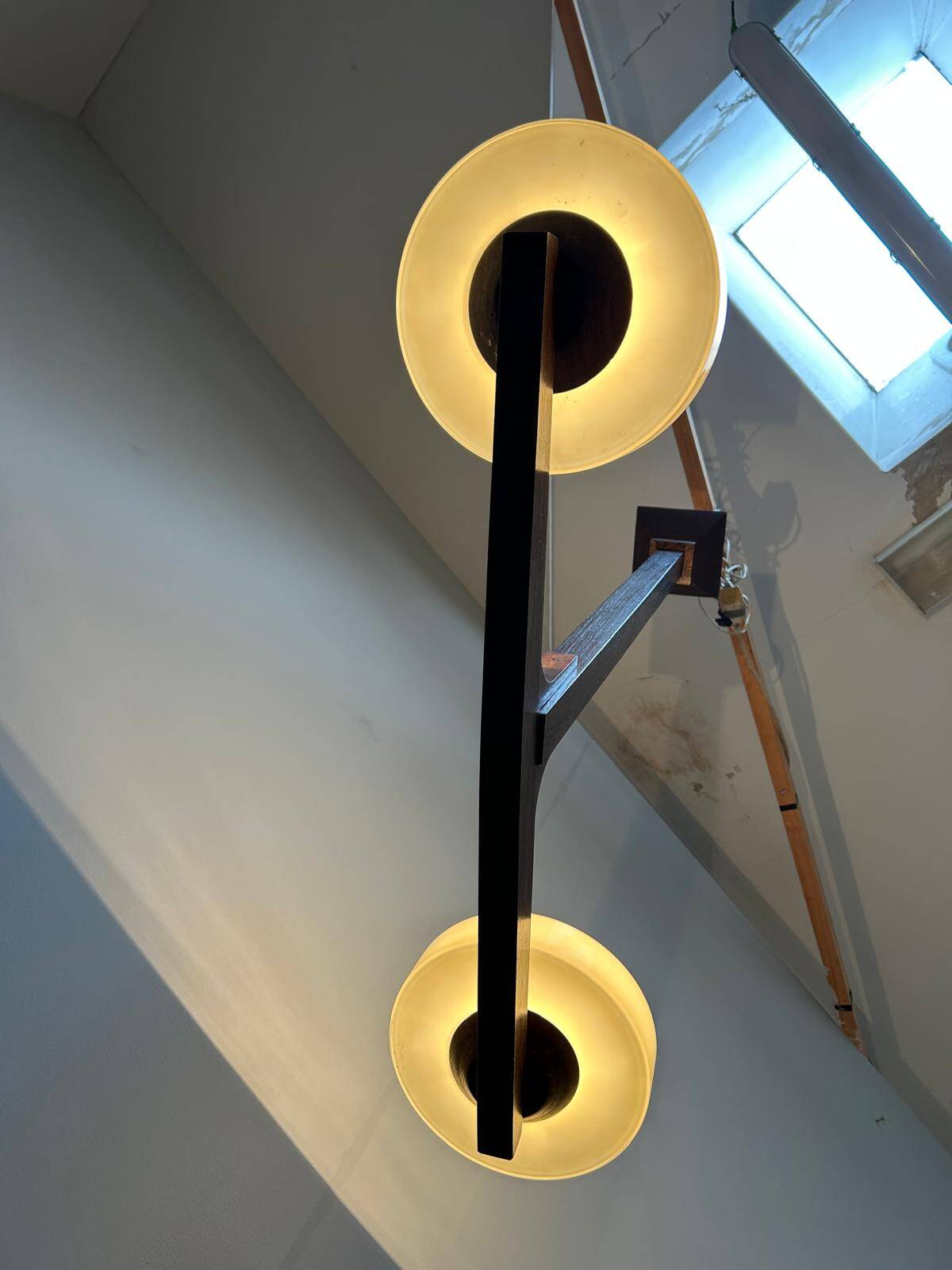 Mid-century Wooden Candlestick, 1930s