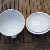 Old White & Yellow Earthenware Soup
