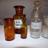 Former pharmacy bottles