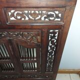 Mirror with shutters carved Indonesian