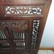 Mirror with shutters carved Indonesian