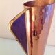 Diabolo vase in hammered red copper 60/70