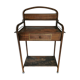 Metal art deco toiletry furniture early 20th century