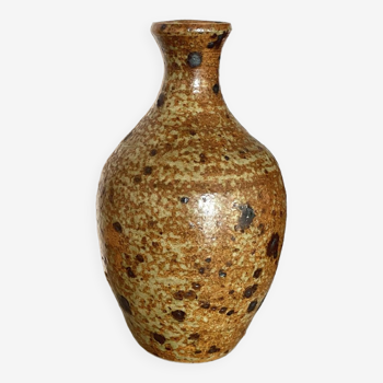 Pyrite stoneware vase