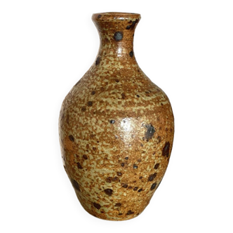 Vase grès pyrite