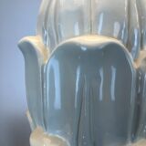 1960's white lacquered artichoke Lamp