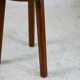 Tabouret tripode bois france, circa 1950
