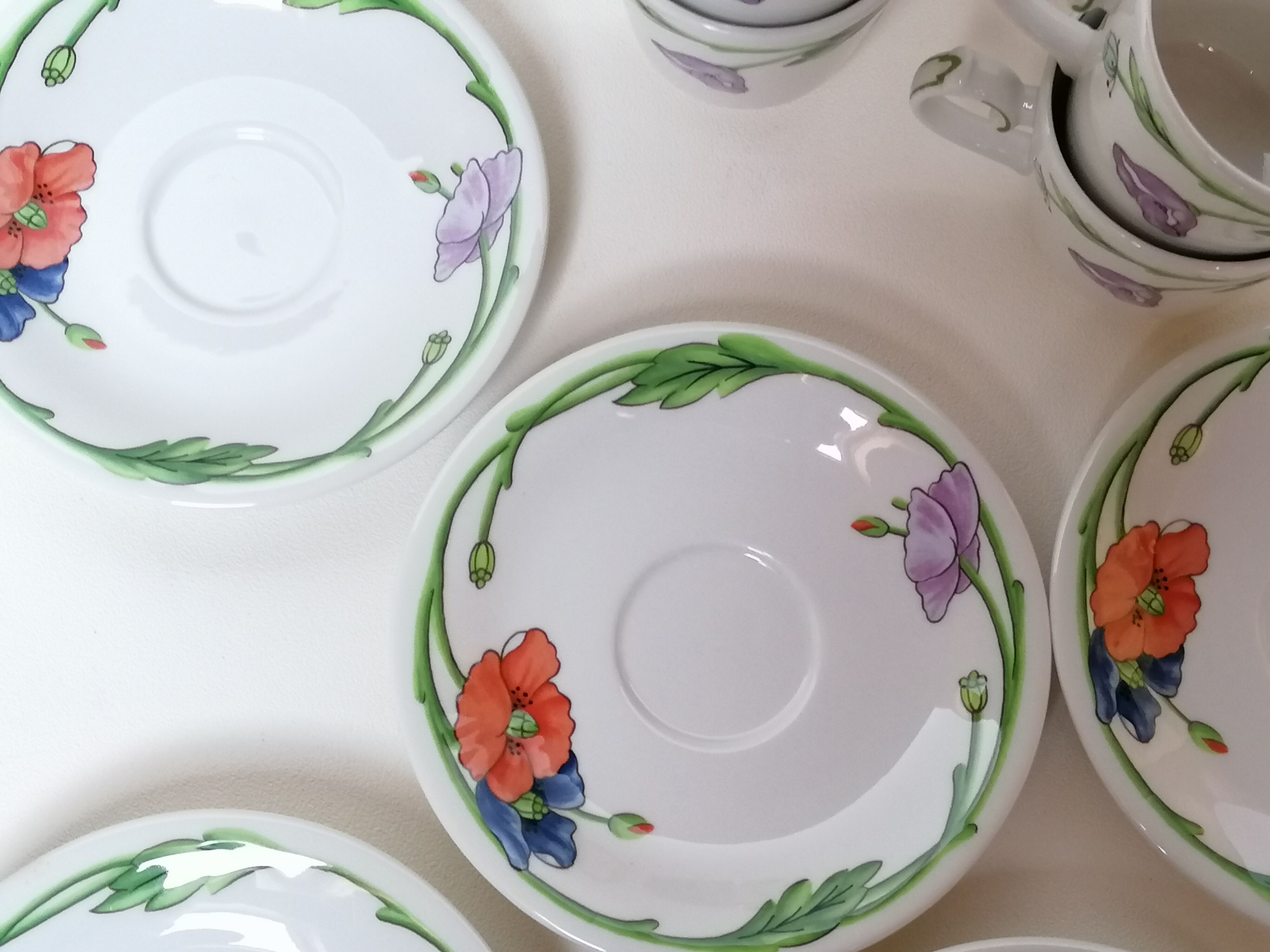 Set de 5 tasses à café Villeroy et Boch Amapola