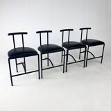 Set of 4 Rodney Kinsman Tokyo dining chairs for Bieffeplast, 1980s