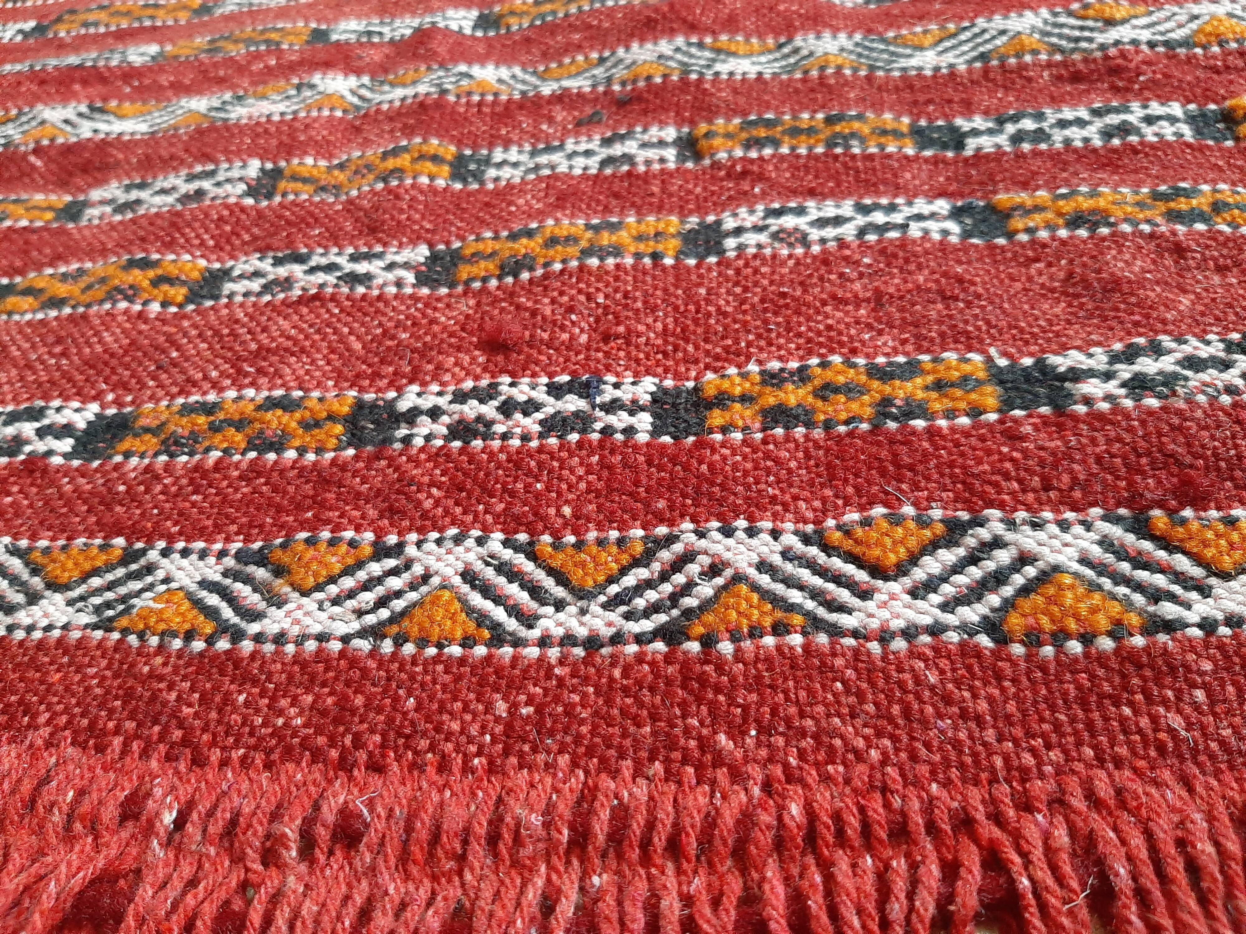 Carpet kilim berbere, 133x200 cm