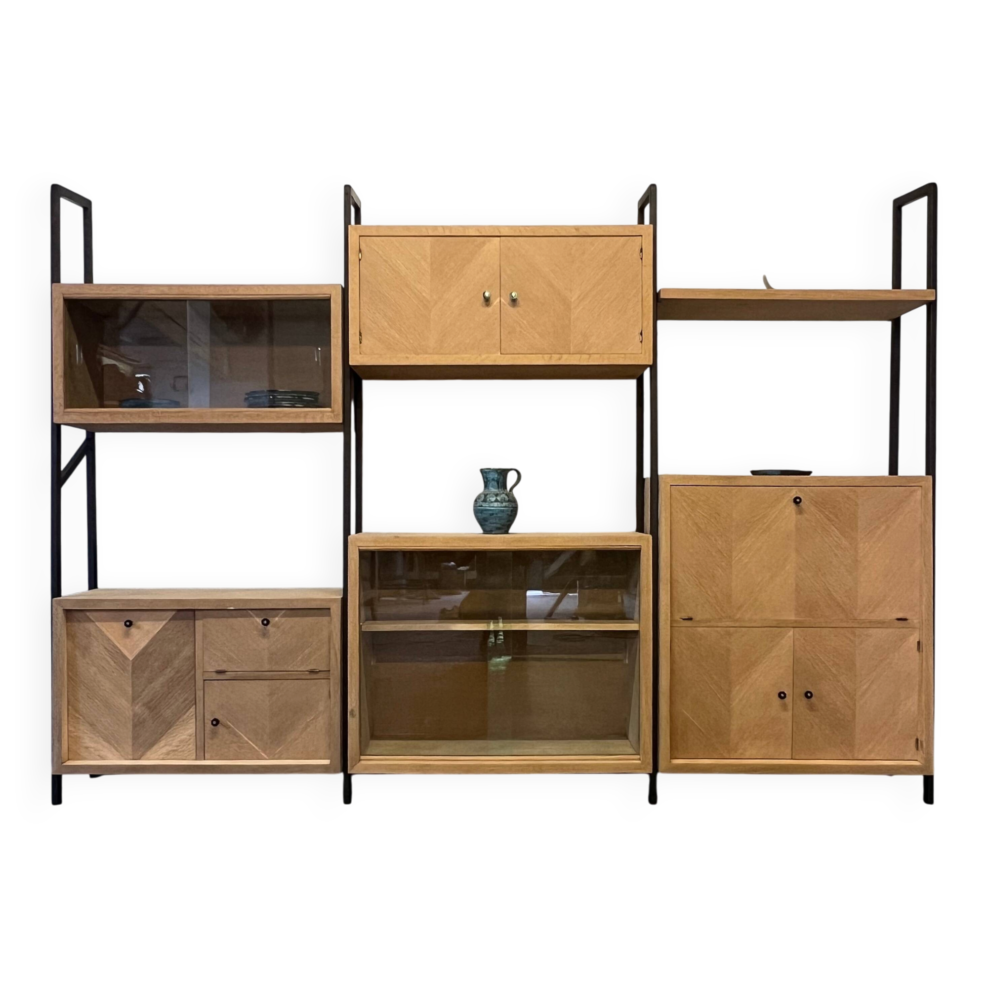 Large vintage library