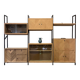 Large vintage library