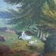 Huile sur toile, Lataste, XIXème