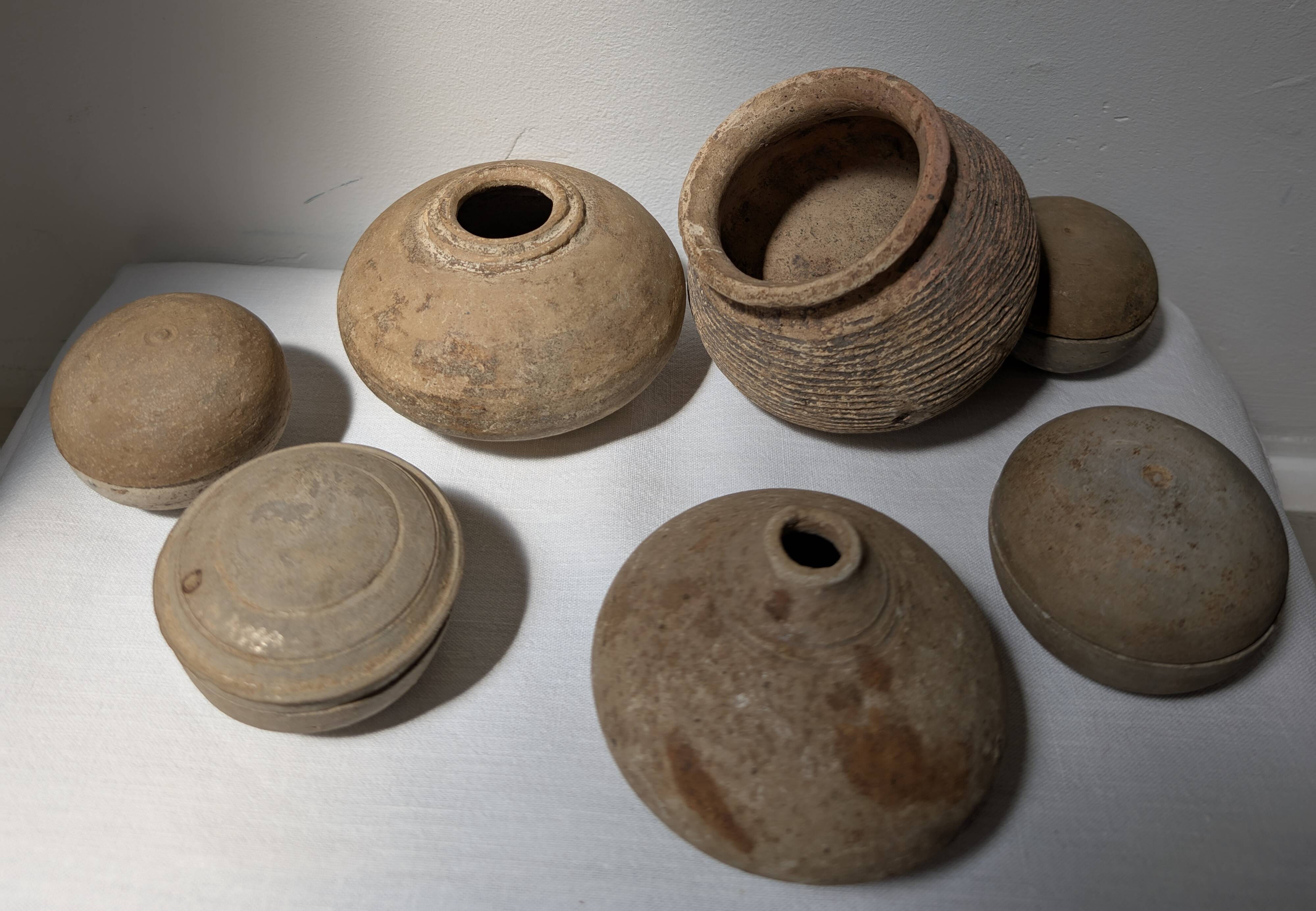 Ancient pottery Thailand