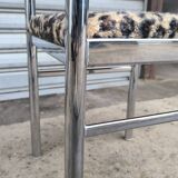 Chromed metal chair 1970
