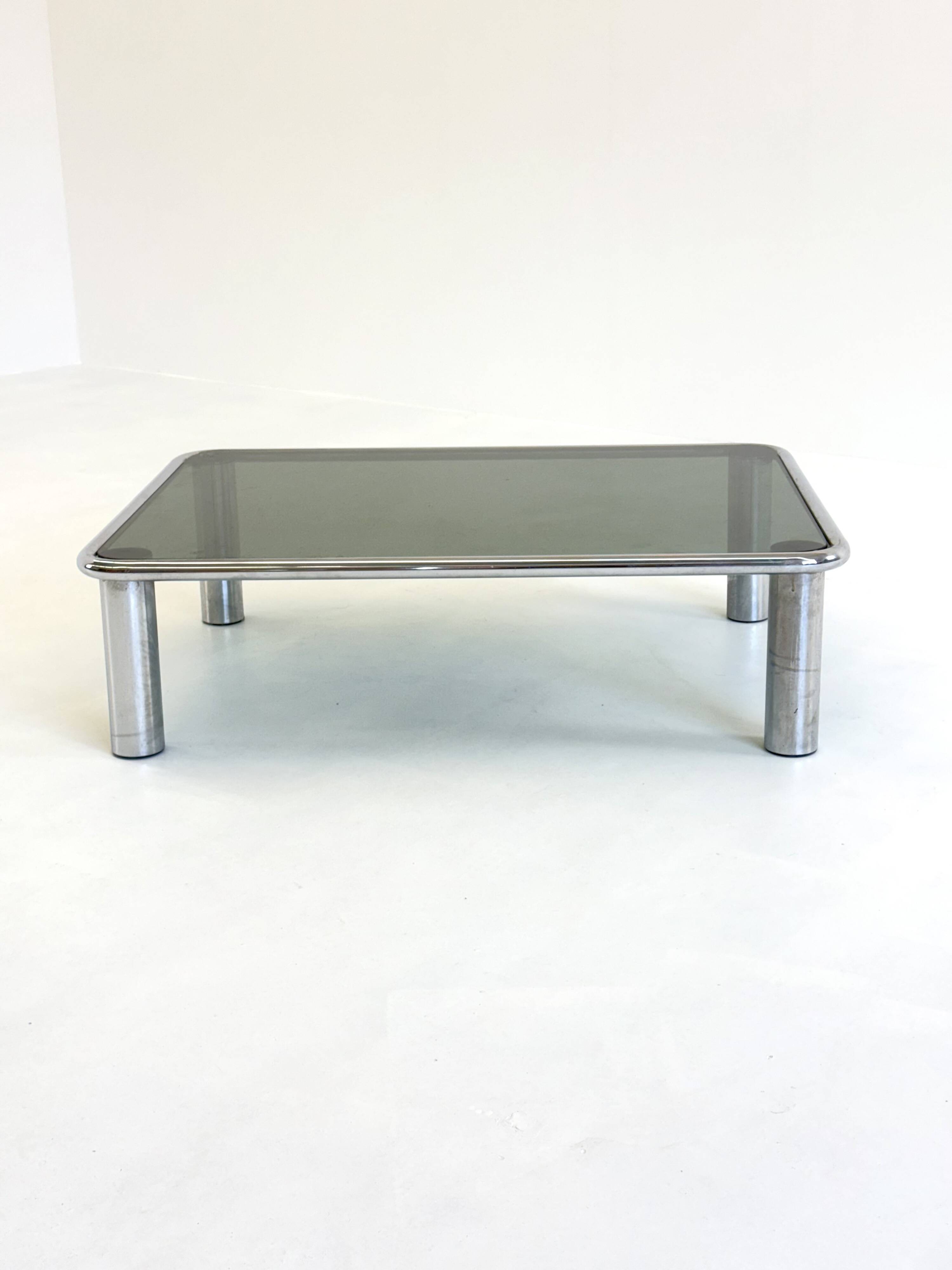 Table basse Sesann par Gianfranco Frattini pour Cassina