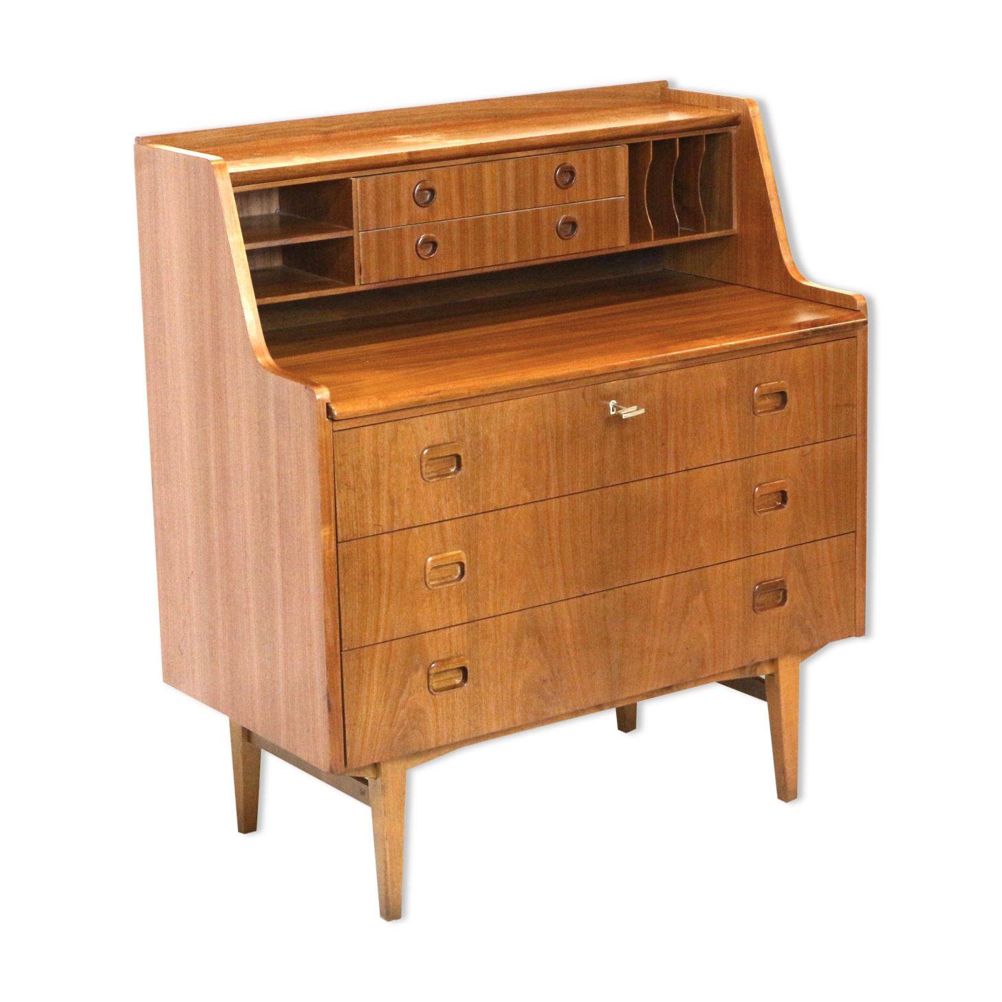 Vintage secretary desk by Musterring, made in the 1960s.
