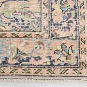 4x8 Pink & Navy Blue Vintage Rug 137x256Cm SK 6302