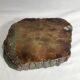 Ashtray old polished stone