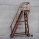 Antique industrial wooden french staircase