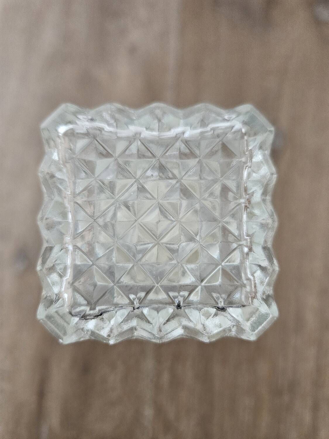 Crystal whiskey decanter