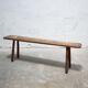 Banc artisanal en bois