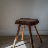 Pair of brutalist stools
