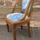 Office armchair gondola art deco mahogany 1930