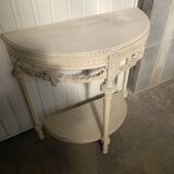 Half-moon console