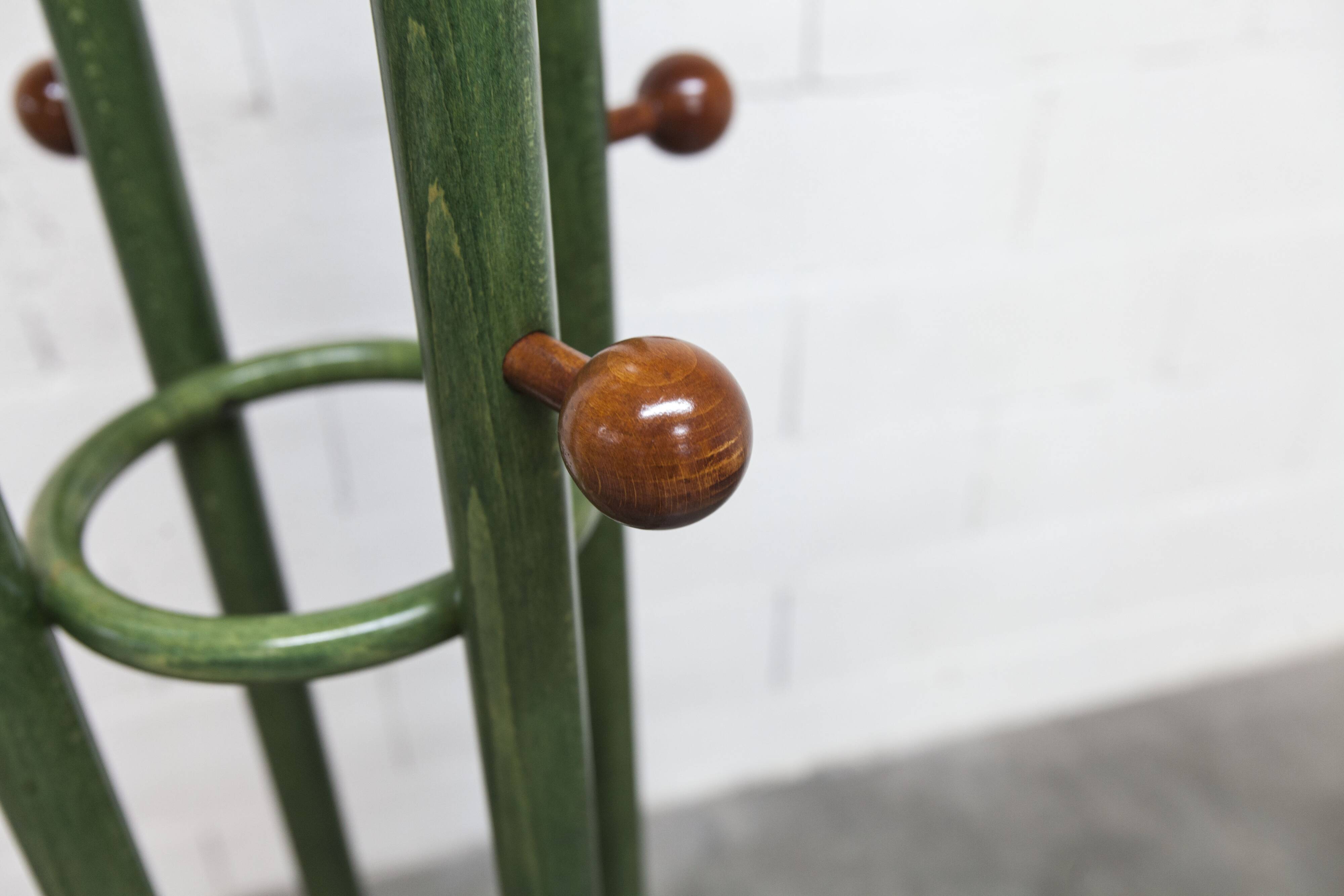 Rare portemanteau perroquet Baumann modèle Dièse 1990