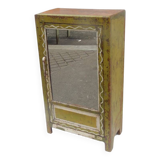 Buffet Ancien Meuble Teck Art Deco Patine Verte d'Origine