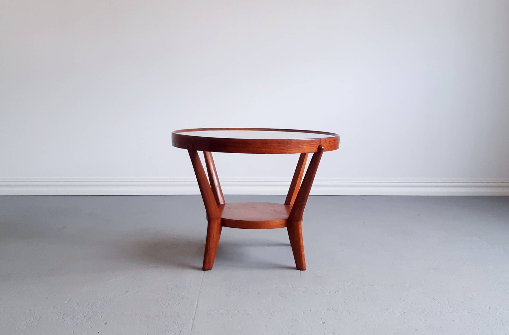 Czech Coffee Table by Kozelka and Kropacek, Interier Praha, 1950s